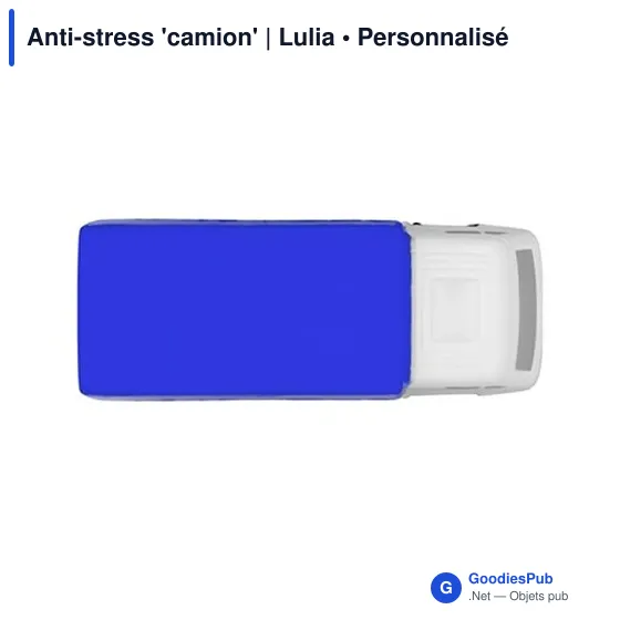 Anti-stress camion personnalisable avec logo - Lulia - Image 12
