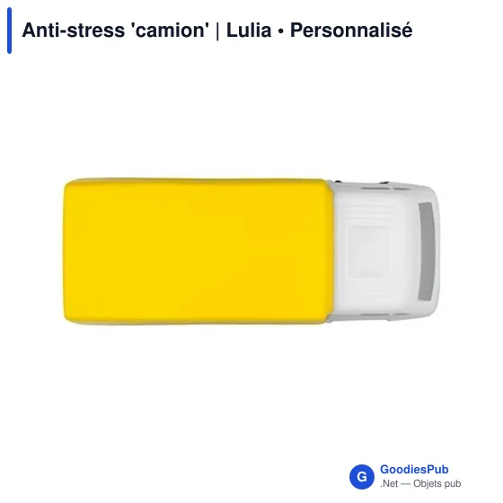 Anti-stress camion personnalisable avec logo - Lulia - Image 6