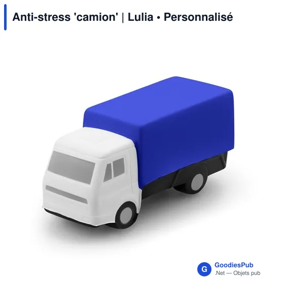 Anti-stress camion personnalisable avec logo - Lulia - Image 7