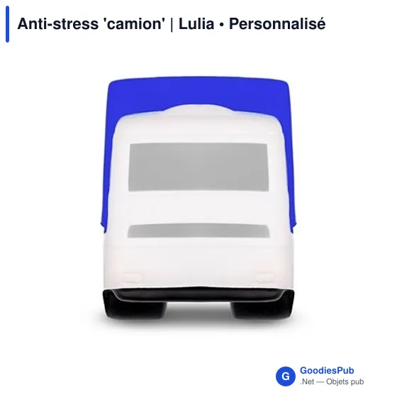Anti-stress camion personnalisable avec logo - Lulia - Image 8
