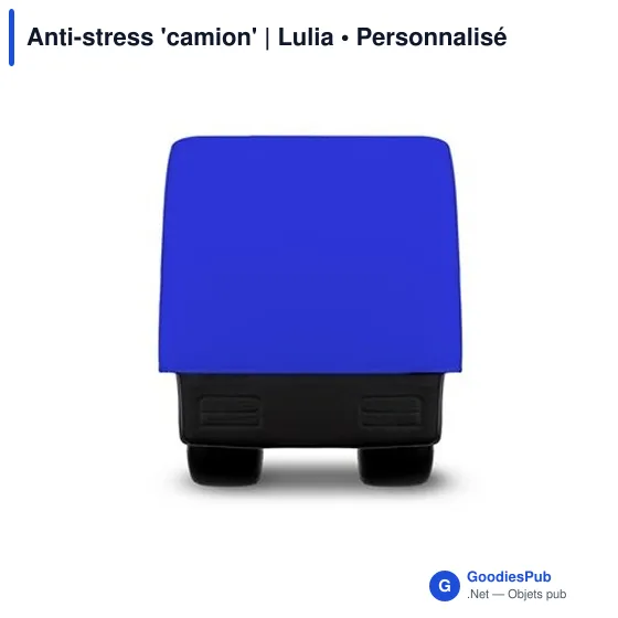 Anti-stress camion personnalisable avec logo - Lulia - Image 9