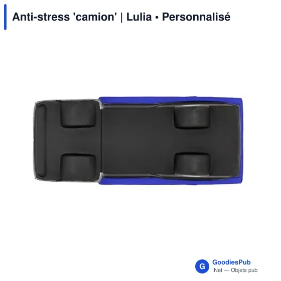 Anti-stress camion personnalisable avec logo - Lulia - Image 10