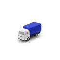 Variante bleu marine - Anti-stress camion personnalisable avec logo - Lulia