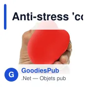 Anti-stress 'coeur' | Emmet - Miniature 3