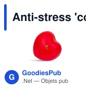 Anti-stress 'coeur' | Emmet - Miniature 5