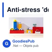 Anti-stress personnalisable 'dé' Javier avec logo - Miniature 3