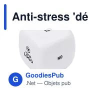 Anti-stress 'dé' Nestor - Miniature 3