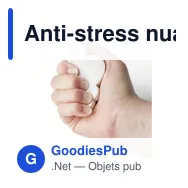 Anti-stress nuage personnalisable avec logo - Franco - Miniature 2