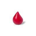 Variante rouge - Gouttelette anti-stress personnalisable avec logo - Antistress Gotin