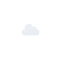 Variante blanc - Objet anti-stress personnalisable en forme de nuage avec logo