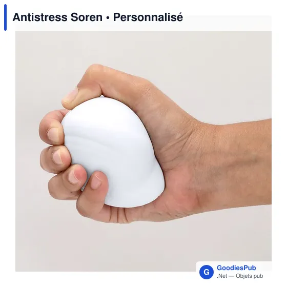 Antistress en forme de casque de travail personnalisable avec logo - Image 4