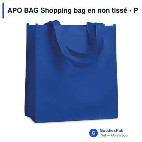 APO BAG Shopping bag en non tissé