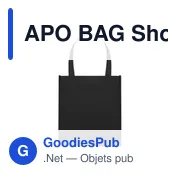 APO BAG Shopping bag en non tissé - Miniature 5
