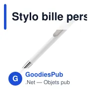 Stylo bille personnalisable à pointe métal avec logo - Apollo - Miniature 10