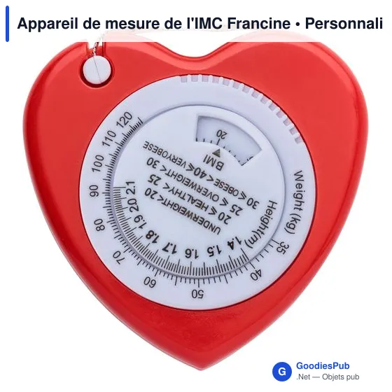 Appareil de mesure de l'IMC personnalisable avec logo - Francine - Image 2