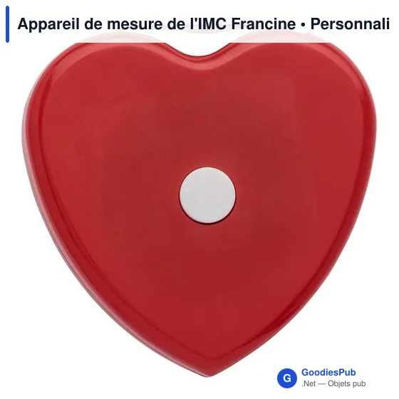 Appareil de mesure de l'IMC personnalisable avec logo - Francine - Image 4