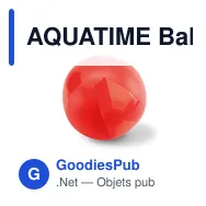 AQUATIME Ballon de plage gonflable - Miniature 11
