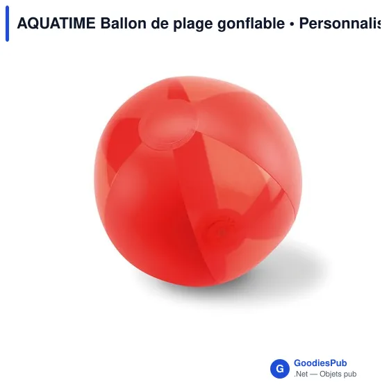 AQUATIME Ballon de plage gonflable - Image 11