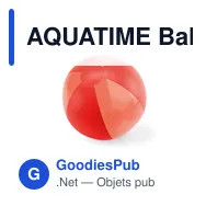 AQUATIME Ballon de plage gonflable - Miniature 12