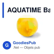 AQUATIME Ballon de plage gonflable - Miniature 3