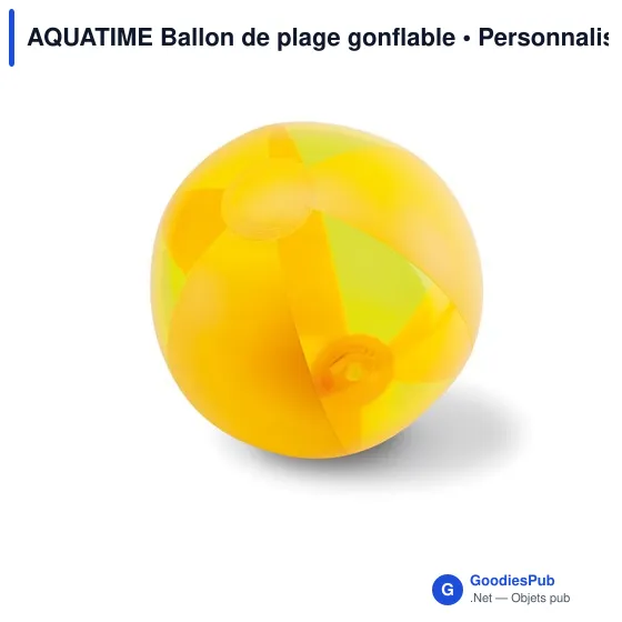 AQUATIME Ballon de plage gonflable - Image 3