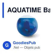 AQUATIME Ballon de plage gonflable - Miniature 5