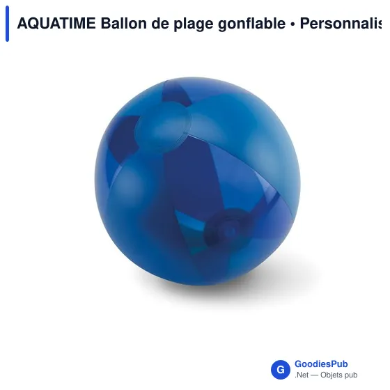 AQUATIME Ballon de plage gonflable - Image 5