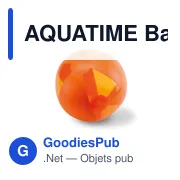 AQUATIME Ballon de plage gonflable - Miniature 7