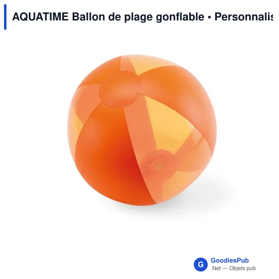 AQUATIME Ballon de plage gonflable - Image 8