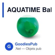 AQUATIME Ballon de plage gonflable - Miniature 9