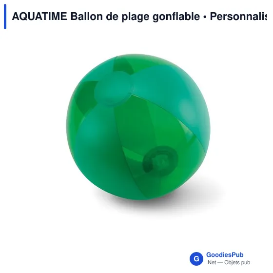 AQUATIME Ballon de plage gonflable - Image 9