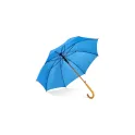 Variante Bleu - Parapluie personnalisable 23 pouces poignée crochet automatique avec logo - Aran