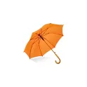 Variante Orange - Parapluie personnalisable 23 pouces poignée crochet automatique avec logo - Aran