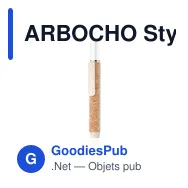 ARBOCHO Stylo à bille 4 couleurs - Miniature 1