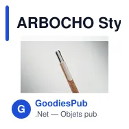 ARBOCHO Stylo à bille 4 couleurs - Miniature 4