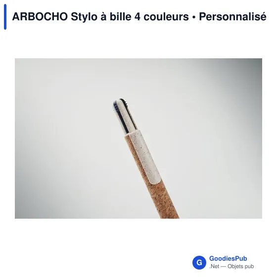 ARBOCHO Stylo à bille 4 couleurs - Image 4