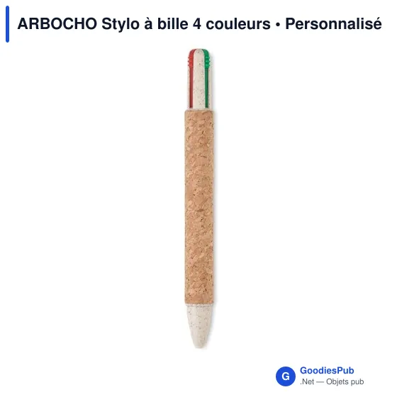 ARBOCHO Stylo à bille 4 couleurs - Image 5