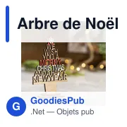 Arbre de Noël personnalisable avec logo pour entreprises - Miniature 3