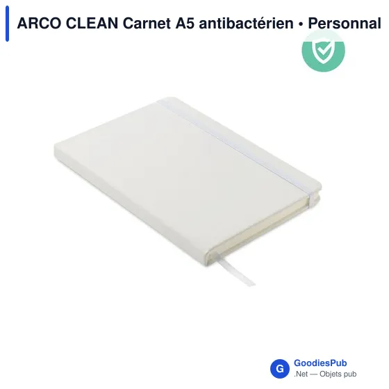 ARCO CLEAN Carnet A5 antibactérien - Image 1