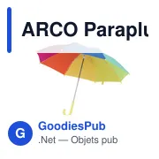 ARCO Parapluie enfant 18 pouces - Miniature 1