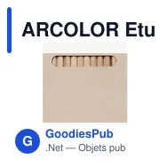 ARCOLOR Etui fenêtre 12 crayons - Miniature 2