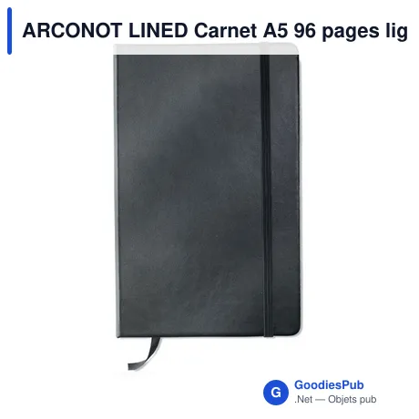 ARCONOT LINED Carnet A5 96 pages lignées