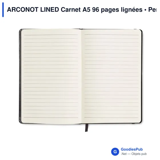 ARCONOT LINED Carnet A5 96 pages lignées - Image 2