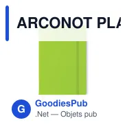 ARCONOT PLAIN Bloc-notes A5 - Miniature 12