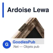 Ardoise Leward - Miniature 3