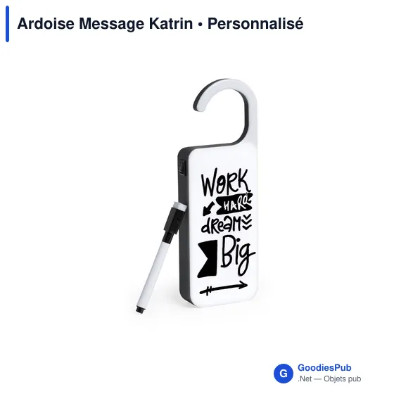 Ardoise Message personnalisable avec logo pour entreprise - Image 1