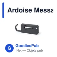 Ardoise Message personnalisable avec logo pour entreprise - Miniature 2