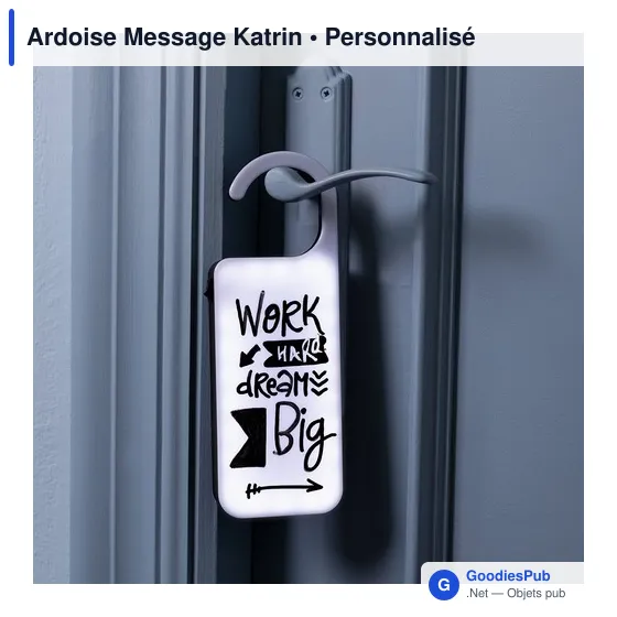 Ardoise Message personnalisable avec logo pour entreprise - Image 3