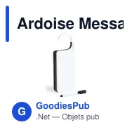 Ardoise Message personnalisable avec logo pour entreprise - Miniature 4