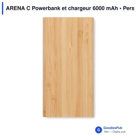 ARENA C Powerbank et chargeur 6000 mAh - Image 2